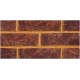 Handmade Northcot Brick Plum Brown 65mm Handmade Stock Brown Light Texture Brick