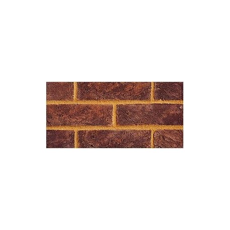 Handmade Northcot Brick Plum Brown 65mm Handmade Stock Brown Light Texture Brick