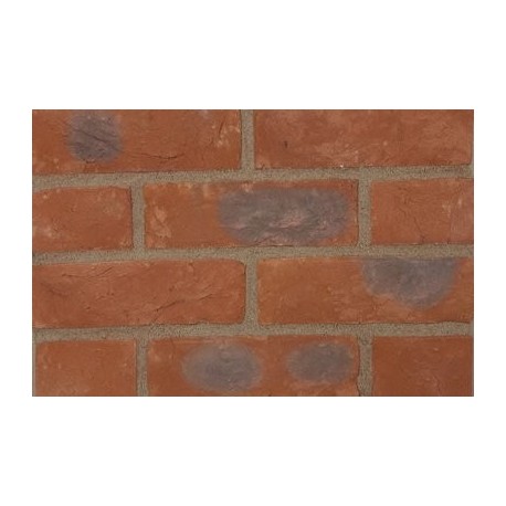 Handmade Northcot Brick Windsor Red 65mm Handmade Stock Red Light Texture Clay Brick