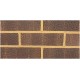 Traditional Northcot Brick Broadwell 65mm Wirecut  Extruded Brown Light Texture Brick