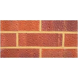 Traditional Northcot Brick Elizabethan 65mm Wirecut  Extruded Red Light Texture Brick