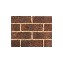 Traditional Northcot Brick Northwick Dark Brown 73mm Wirecut  Extruded Brown Light Texture Clay Brick