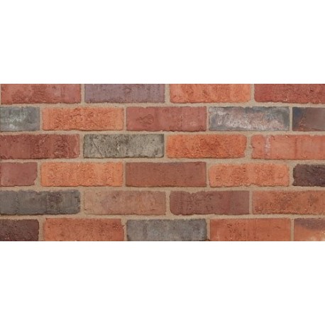 Clamp Range Furness Brick Ember Blend 65mm Pressed Red Light Texture Clay Brick