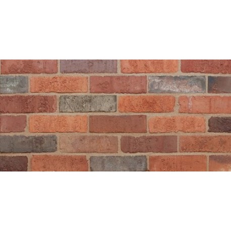Clamp Range Furness Brick Ember Blend 73mm Pressed Red Light Texture Clay Brick