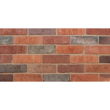 Clamp Range Furness Brick Ember Blend Imperial 68mm Pressed Red Light Texture Clay Brick
