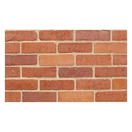 Clamp Range Furness Brick Mellow Russet 73mm Pressed Red Light Texture Clay Brick