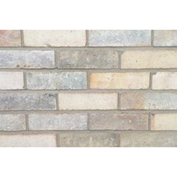 Edwardian Range Furness Brick Edwardian Mixed Grey 65mm Pressed Grey Light Texture Clay Brick