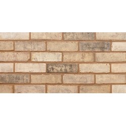 Edwardian Range Furness Brick Edwardian Mixed Grey 73mm Pressed Buff Light Texture Clay Brick