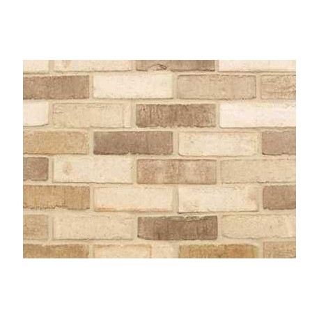 Edwardian Range Furness Brick Edwardian Silver Grey 65mm Pressed Grey Light Texture Brick