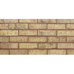 Edwardian Range Furness Brick Edwardian Weathered Yellow 65mm Pressed Buff Light Texture Clay Brick