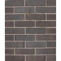 Swarland Brick Body Stained Black Sandfaced 73mm Wirecut Extruded Black Light Texture Brick