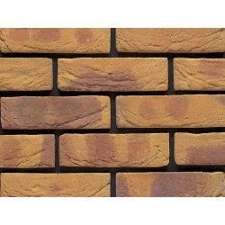 Ibstock Bradgate Golden Purple 65mm Machine Made Stock Buff Heavy Texture Clay Brick