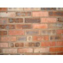 York Handmade Huby 50mm Machine Made Stock Red Light Texture Brick