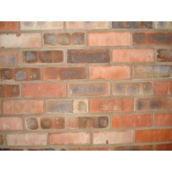 York Handmade Huby 65mm Machine Made Stock Red Light Texture Brick