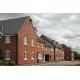 Ibstock Grosvenor Autumn Flame 65mm Machine Made Stock Red Light Texture Clay Brick