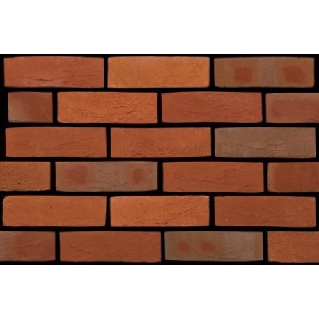 Ibstock Kingston Handmade Light Red Multi 65mm Handmade Stock Red Light Texture Clay Brick