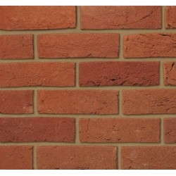 Ibstock Swanage Handmade Heather Red 50mm Handmade Stock Red Light Texture Clay Brick