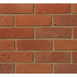 Ibstock Swanage Handmade Light Red Multi 50mm Handmade Stock Red Light Texture Clay Brick