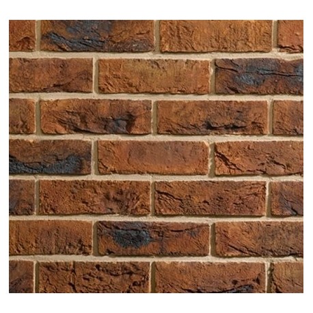Traditional Brick & Stone Autumn Blend 65mm Machine Made Stock Red Light Texture Clay Brick