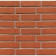 BEA Clay Products Sexton Carmine 51mm Waterstruck Slop Mould Red Light Texture Brick