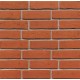 BEA Clay Products Sexton Carmine 65mm Waterstruck Slop Mould Red Light Texture Brick