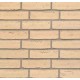 BEA Clay Products Sexton Ivory 65mm Waterstruck Slop Mould Buff Light Texture Brick