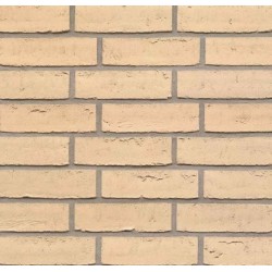 BEA Clay Products Sexton Ivory 65mm Waterstruck Slop Mould Buff Light Texture Brick