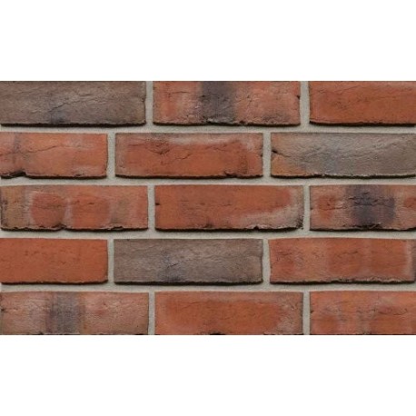 BEA Clay Products Sexton Sunset 65mm Waterstruck Slop Mould Red Light Texture Brick