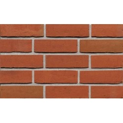 BEA Clay Products Sexton Torch Red 51mm Waterstruck Slop Mould Red Light Texture Brick