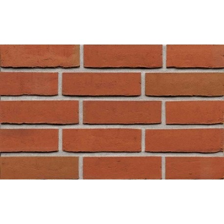 BEA Clay Products Sexton Torch Red 65mm Waterstruck Slop Mould Red Light Texture Brick