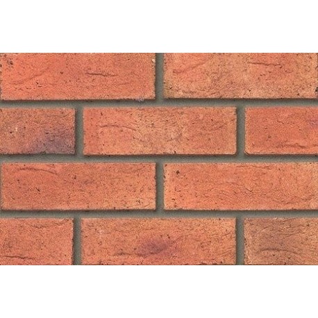 Butterley Hanson Mandarin Mixture 65mm Wirecut Extruded Red Light Texture Brick