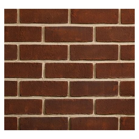 Traditional Brick & Stone Burgundy Red 65mm Machine Made Stock Red Light Texture Clay Brick