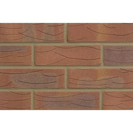 Butterley Hanson Sherwood Red Mixture 65mm Wirecut Extruded Red Light Texture Clay Brick