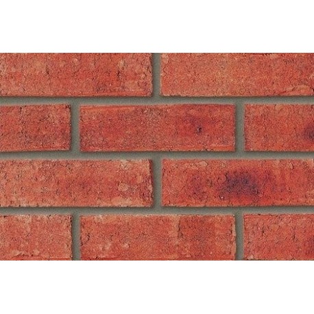 Butterley Hanson Stradey Red Multi 65mm Wirecut Extruded Red Light Texture Brick