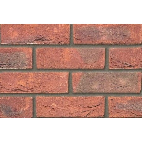 Butterley Hanson Thornbury Multi Stock 65mm Machine Made Stock Red Light Texture Brick