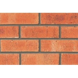 Butterley Hanson Tregaron Mixture 65mm Wirecut Extruded Red Light Texture Brick