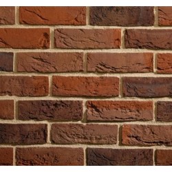 Traditional Brick & Stone Burntwood Mixture 65mm Machine Made Stock Red Light Texture Clay Brick