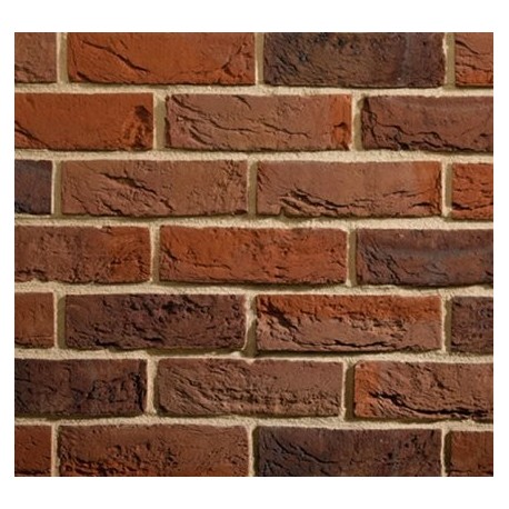 Traditional Brick & Stone Burntwood Mixture 65mm Machine Made Stock Red Light Texture Clay Brick