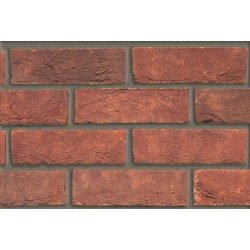 Butterley Hanson Walcot Red Multi Stock 65mm Machine Made Stock Red Light Texture Brick