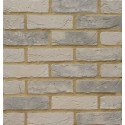 Gold Range BEA Clay Products Burwell White Light Weathered 65mm Machine Made Stock Grey Light Texture Clay Brick