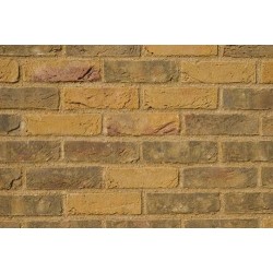 Gold Range BEA Clay Products London Yellow 68mm Machine Made Stock Buff Light Texture Clay Brick
