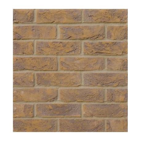 Gold Range BEA Clay Products Stamfordstone Brown Grey 65mm Machine Made Stock Buff Light Texture Clay Brick