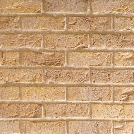 Traditional Brick & Stone Cambridgeshire Weathered Buff 65mm Machine Made Stock Buff Light Texture Clay Brick
