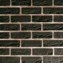 Traditional Brick & Stone City Black 65mm Machine Made Stock Black Heavy Texture Clay Brick