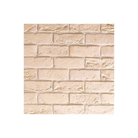 Traditional Brick & Stone City White 65mm Machine Made Stock Buff Light Texture Clay Brick