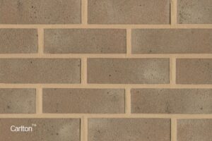 A close-up of the Carlton Brick Mapplewell Light colour and texture